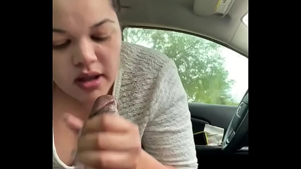 Pawg gets caught sucking bbc in public with her tits out. HOT