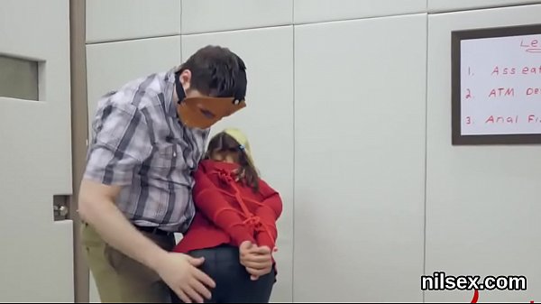 Kinky teenie was brought in anal nuthouse for harsh therapy