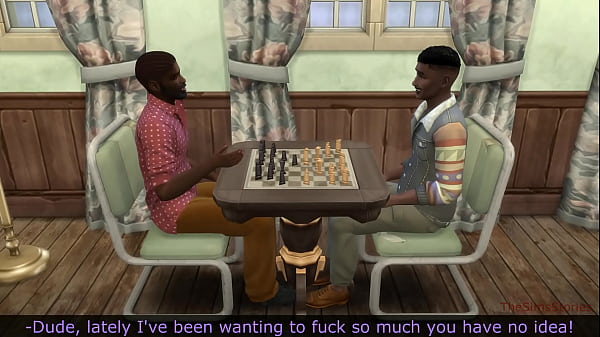 Two black grandpas are so horny they drill sexy maid