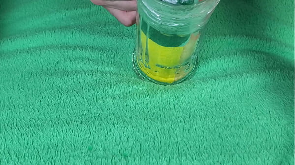 HOW TO MAKE A REALISTIC TIGHT PUSSY FROM BEER GLASS