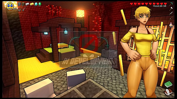 HornyCraft [Minecraft Parody Hentai game PornPlay ] Ep.39 Giant yoga pants thighjob