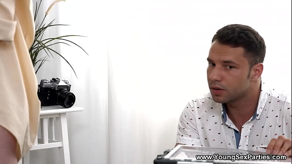 Young Sex Parties - Teeny Eva Barbie DP and massive cumspray