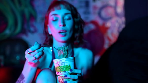 Sexy Feet Crushing Cup Noodles