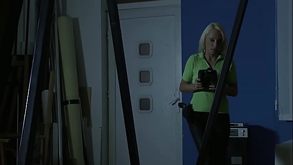 Detective Sandy is in trouble. Part 1. She gets caught, while she spied, now she pays for it.