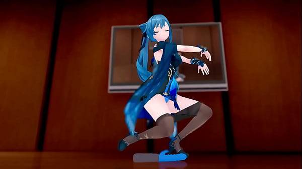 Genshin Impact Keqing Undress Dance And Nude Sex With Kaedehara Kazuha Hentai Mmd 3D Blue Hair (CLIP) Thumbnail