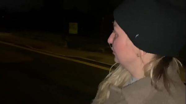 Offered a drink on the street to take a cum shot