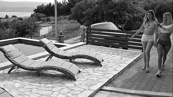 Passport To Paradise Chapter 2: Slutty BFFs Candee Licious And Rebecca Volpetti Get Fucked During Outdoor DP Gangbang GP3220 Thumbnail