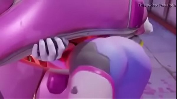 D.va gets stuck in mech and gets fucked