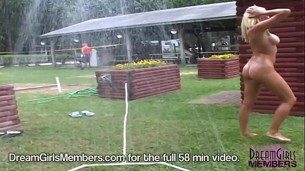 Stripper Games At The Ponderosa Nudist Resort