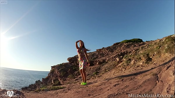 Outdoor Masturbation in the Desert