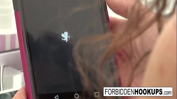 A food delivery turns into step-siblings banging