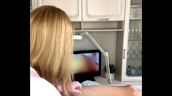 Deep Bikini Waxing, to a Dude with a Big Dick, the Client could Barely Stand It.