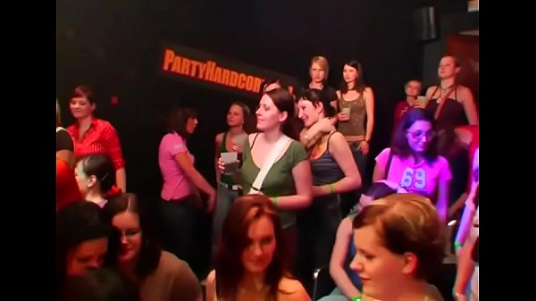 Brunette hair slots engulfing hard cock