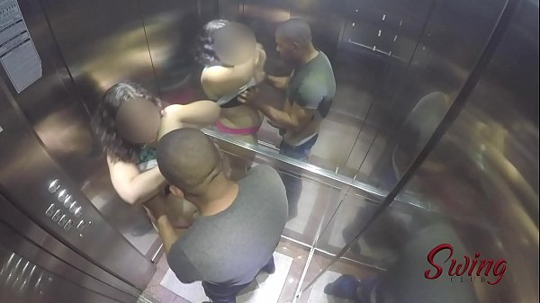 Sorayyaa e Leo Ogro foram pegos fudendo no elevador