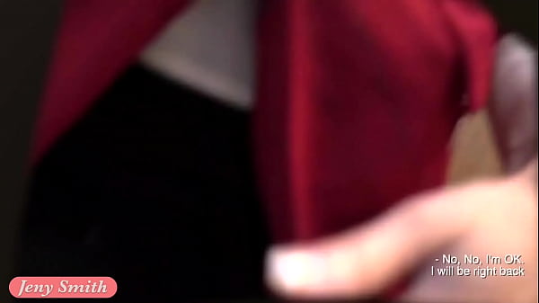 I've got a new job. Jeny Smith gets naked at her new job. Hidden cam prank