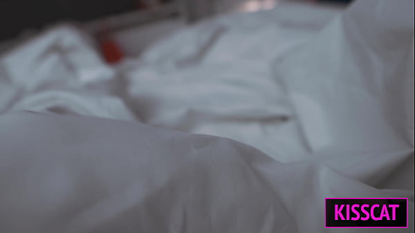 S1E4: Step mom uses step son's dick in share bed and pulled off condome to get cum inside shaved pussy