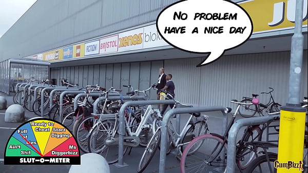 Dutch Goldigger takes BBC Anal Balls Deep Thumbnail