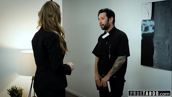 PURE TABOO Eliza Eves Seduces Priest During Intervention