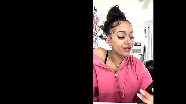 Her Blind-Reaction to How I Jerk Off! I think She Finds it odd, but Tolerable.