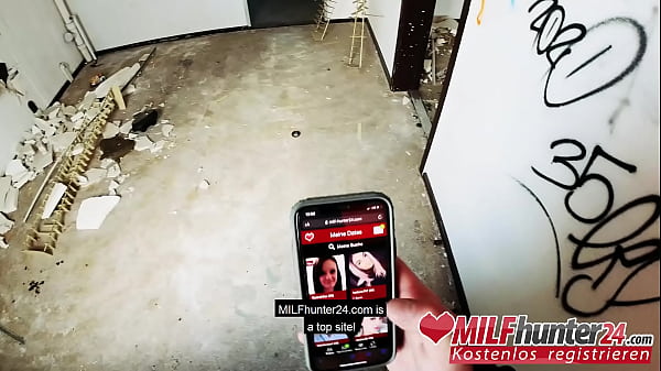 Today, the MILF Hunter fucks skinny MILF Vicky Hundt in an abandoned building & shoots his cum on her face (FULL SCENE)! I banged this MILF from milfhunter24.com!