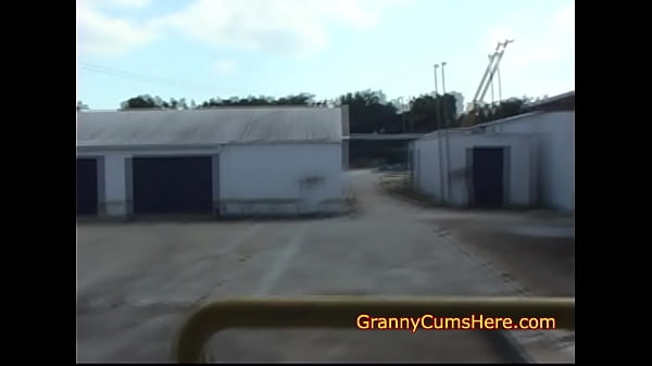 Worlds Nastiest Old Granny at Her Husbands Warehouse