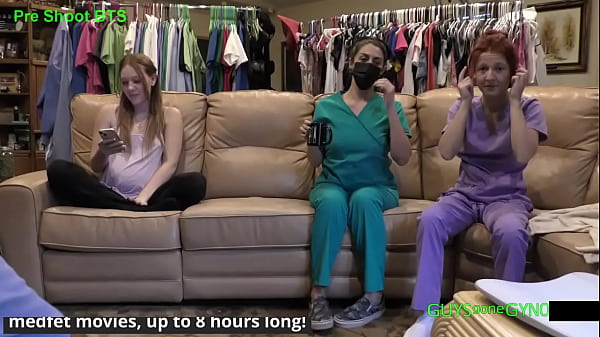 Maverick Williams SHOCKED! Made To Pee & Cum In Cup During Humiliating Pre Employment Physical At Doctor Nova Maverick & Nurse Stacy Shepards Gloved Hands @GuysGoneGyno.com