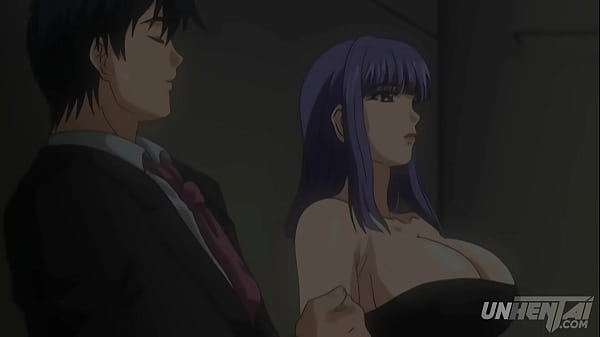 Elevator with Hot Busty Girls - Hentai Uncensored [Subtitled]