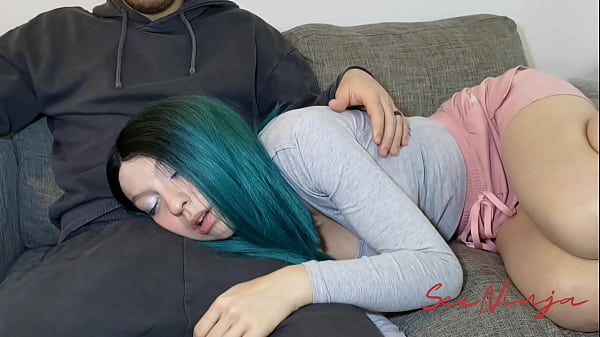 I dozed off on My Step Brother's Lap and He starts Fucking my Mouth