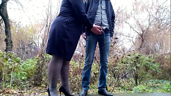 StepMother-in-law did it again with her son-in-law on the street