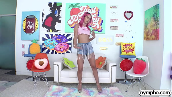 NYMPHO Slide right into Jazmin Luv