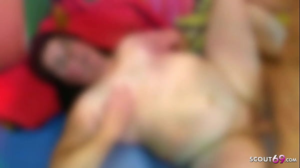 Small Virgin Boy Seduce Ugly Chubby Neighbor for First Sex