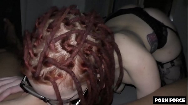 Redhead Goth Girlfriend Drains Boyfriend's Balls - German Amateur Girl Jezzi Cat