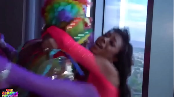 Cali Caliente gets fucked hard by a clown
