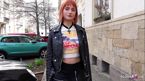 GERMAN SCOUT - Skinny Crazy Redhead Teen Dolly Dyson get Rough Fucked at Model Job