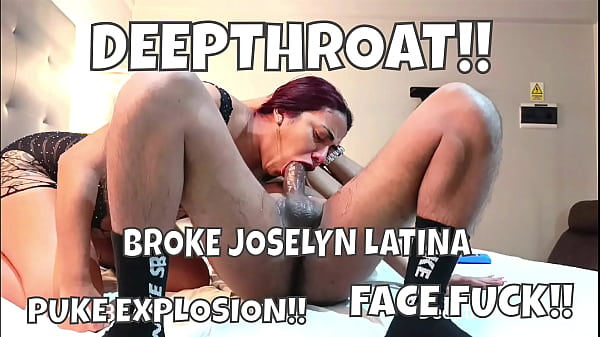 JOSELYN RETURNS BROKE AND DESPERATE DROOLING SLURPING GAGGING AS I SLAP HER FACE AND USE HER THROAT Thumbnail