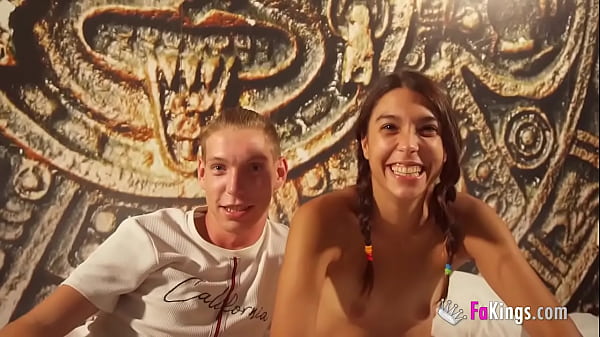 HE CAN'T BEAR IT!!! Dude tried to watch his girlfriend being pounded