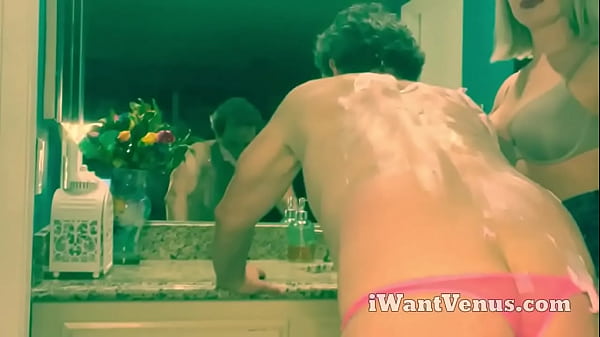 Locked and Shaved - Mistress KaylaMy sub is a prisoner of his own desires, locked in a chastity cage and leashed to my wi... Thumbnail