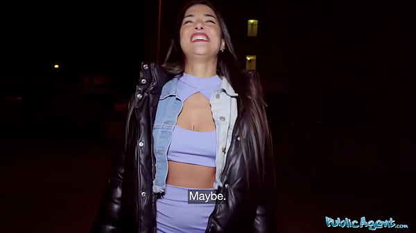 Public Agent Big ass Nuria Millan cheating public blowjob with big dick