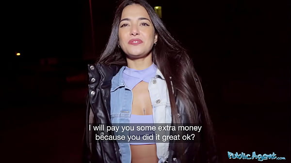 Public Agent Big ass Nuria Millan cheating public blowjob with big dick