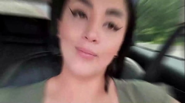 Martina was challenge to give her panty with squirt to stranger guys