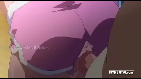 Chica de cabello morado anime