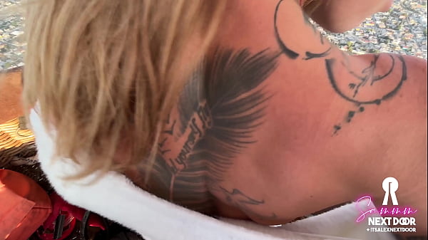 Passionate sunrise sex (she swallows) over pyramids in an air balloon