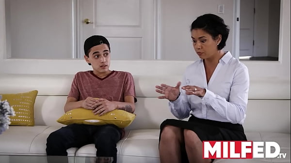 Latina Step Mom Fucks Her Step Son To Make Him Stop Masturbating - MILFED