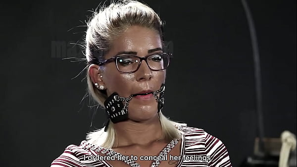 Blue Eyed Brunette is Humiliated by Master