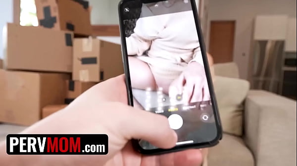 Stepmother Sucks Step-son's Dick During Erotic Photoshoot Session