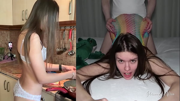 LIFE OF A STUDENT - Enjoying Tasty Food And Cock - Princess Alice