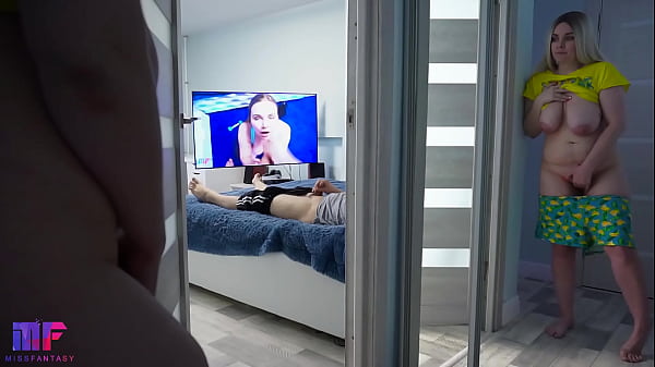 Stepdaughter spying on stepdad part 2