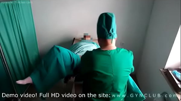 Orgasm on gyno chair