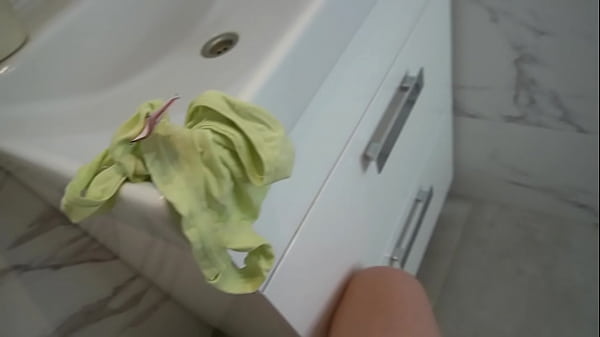 Stepsister was spotted jerking off to her panties and getting a good blowjob while her parents were home.