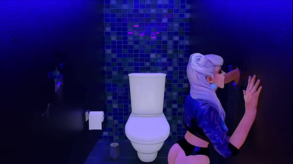 Evelynn in a public bathroom Thumbnail